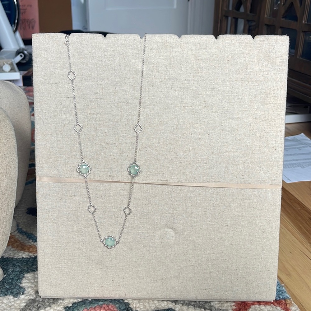 Folding necklace display.